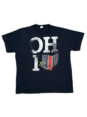 Port & Company Vintage Ohio State T-Shirt Tee Shirt OSU Buckeyes 3XL